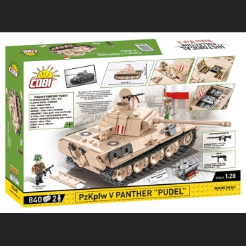 PzKpfw V Panther - Pudel 840 Kl. 1:28 HC WWII